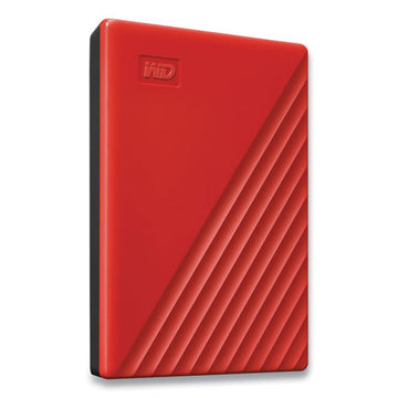 WD My Passport External Hard Drive, 2 Tb, Usb 3.2, Red freeshipping - TVN Wholesale